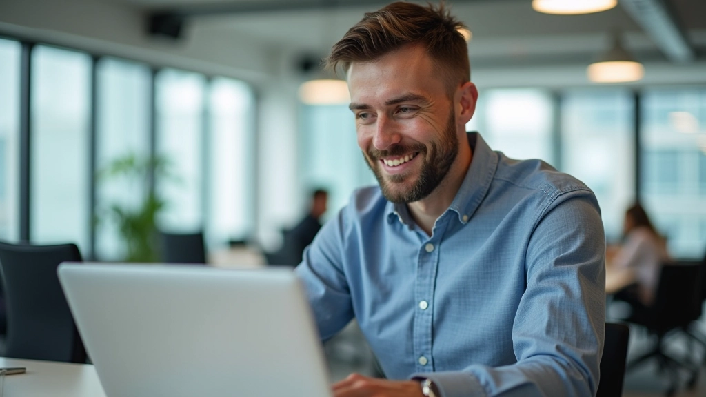 Person using laptop to run website performance testing tools and analyze results